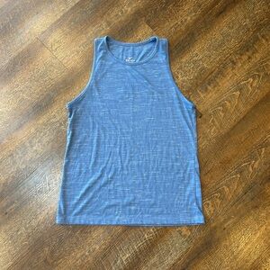Nike Blue Heather Performance Tank Top